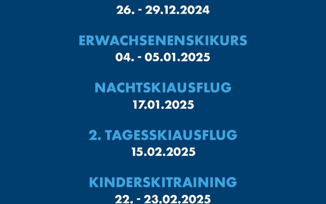 Termine 2024/2025 online